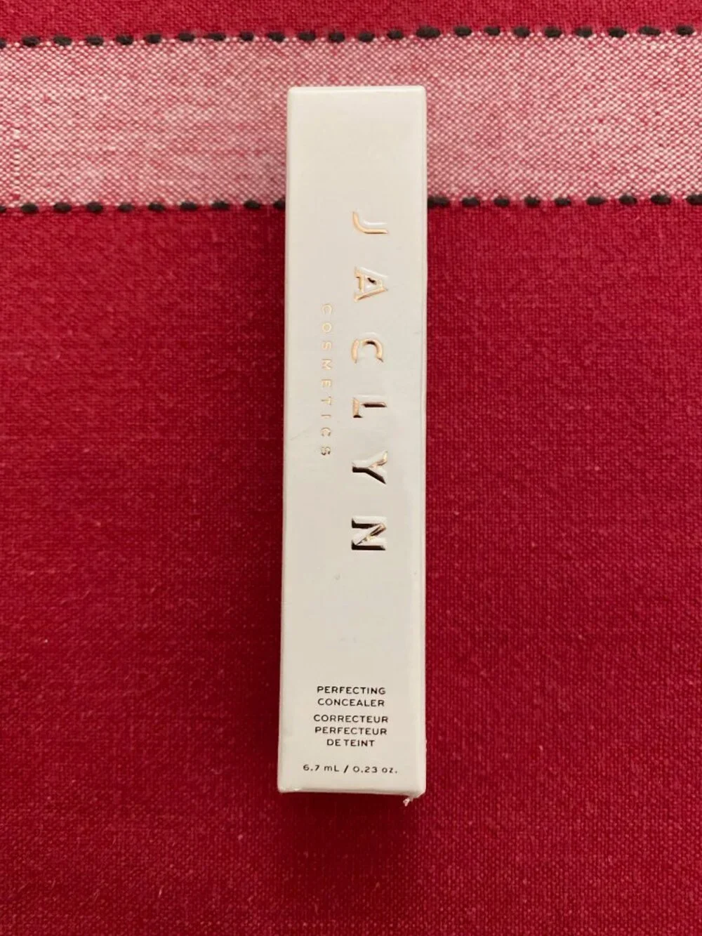 Jaclyn Cosmetics Perfecting Concealer Tan Deep Red 6.7 ML/ 0.23 OZ NIB